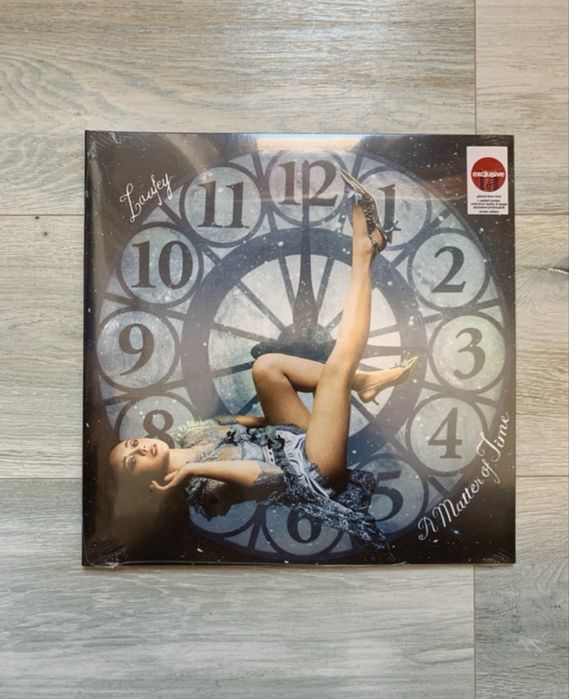 Laufey A Matter Of Time Glacial Blue Target Vinil