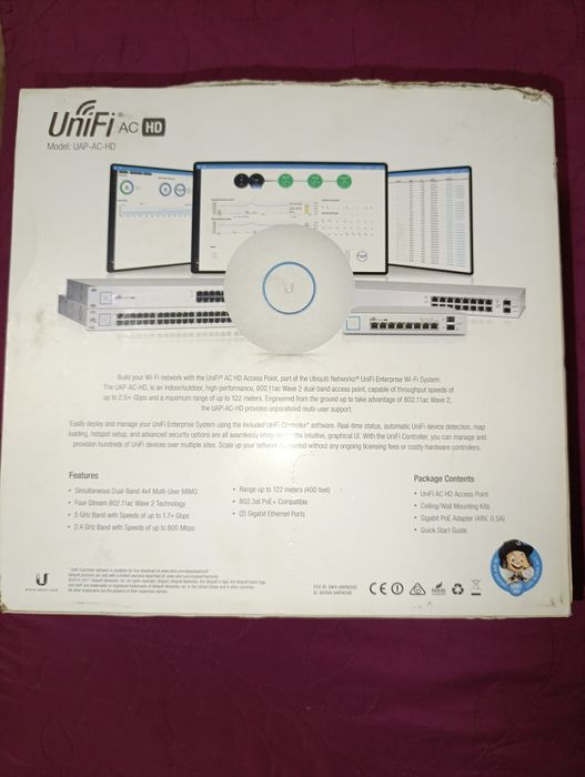 Роутер Ubiquiti UniFi AC-LR AP (UAP-AC-LR)