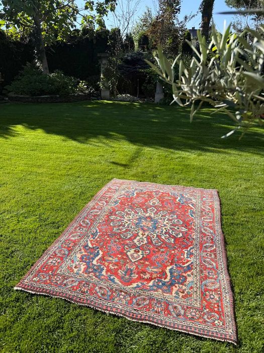 Vintage Dywan Perski Wełniany Iran Bidjar 210x150 galeria 10 tyś