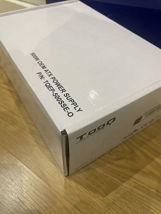 TOOQ ATX 500W Power Supply – New, Sealed64552126348163120