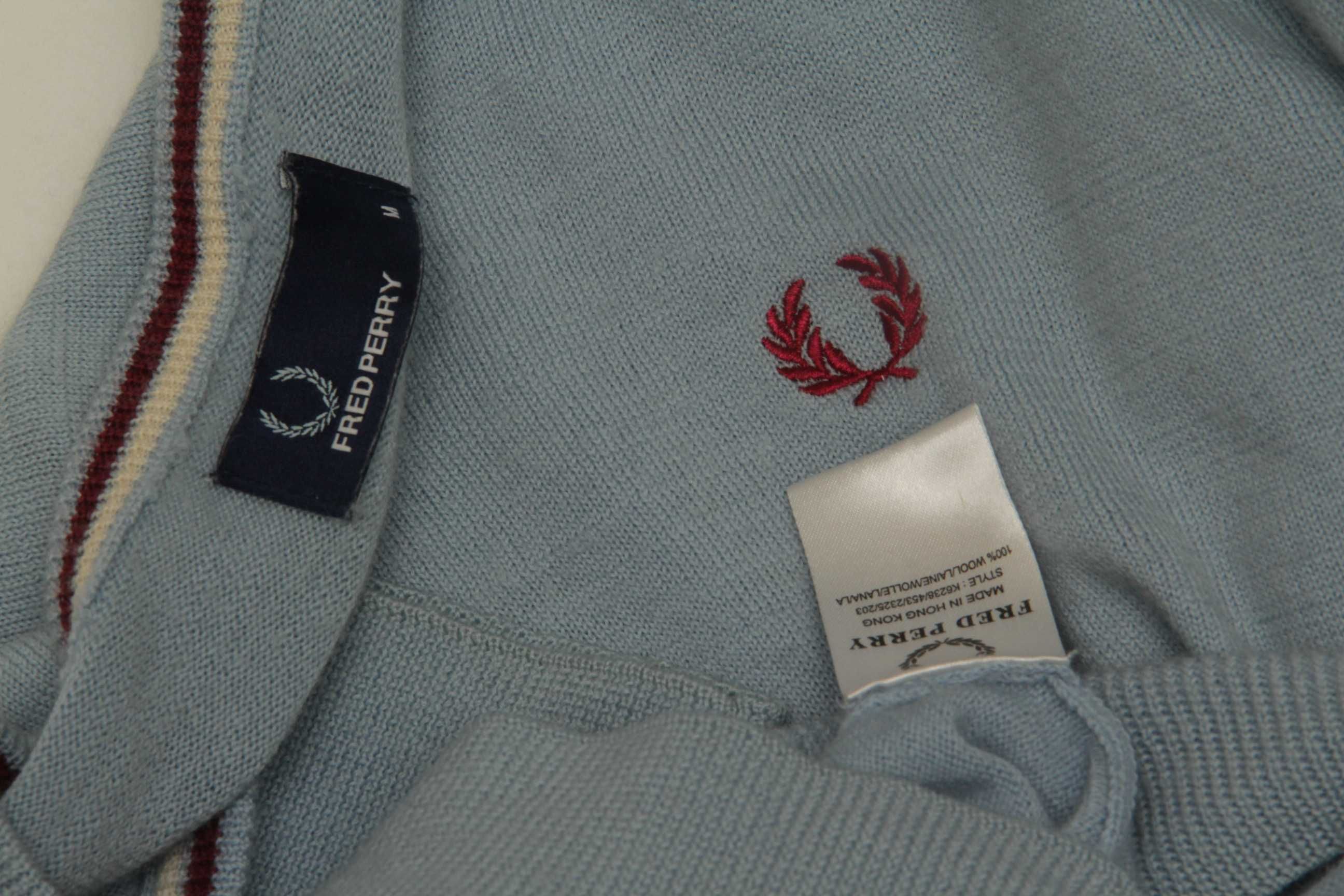 Fred Perry рр M кардиган из шерсти