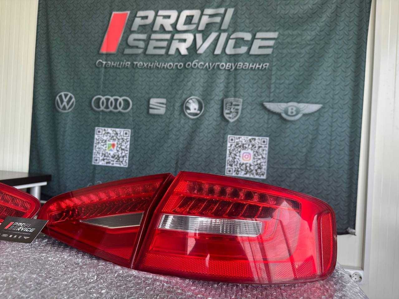 задні LED ліхтарі Audi A4 B8 B8.5 Седан Стопи Фари Оптика Європа Ауді