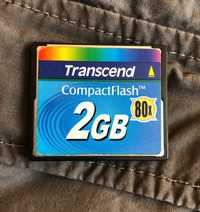 CF card Transcend 80x 2GB