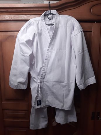 Кимоно Basic с штанами и поясом рост 170-180