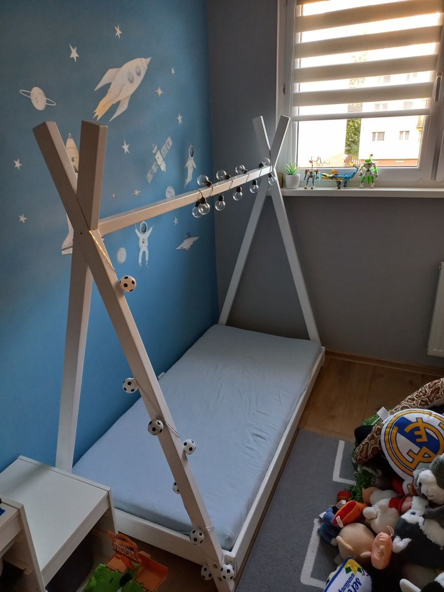 Łóżeczko domek tipi 80x160