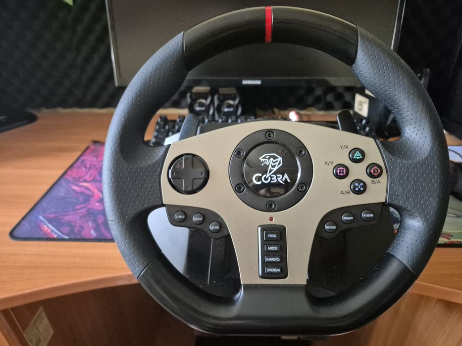Ігровий руль Cobra GT 900 Pro Rally Аналог logitech g 27