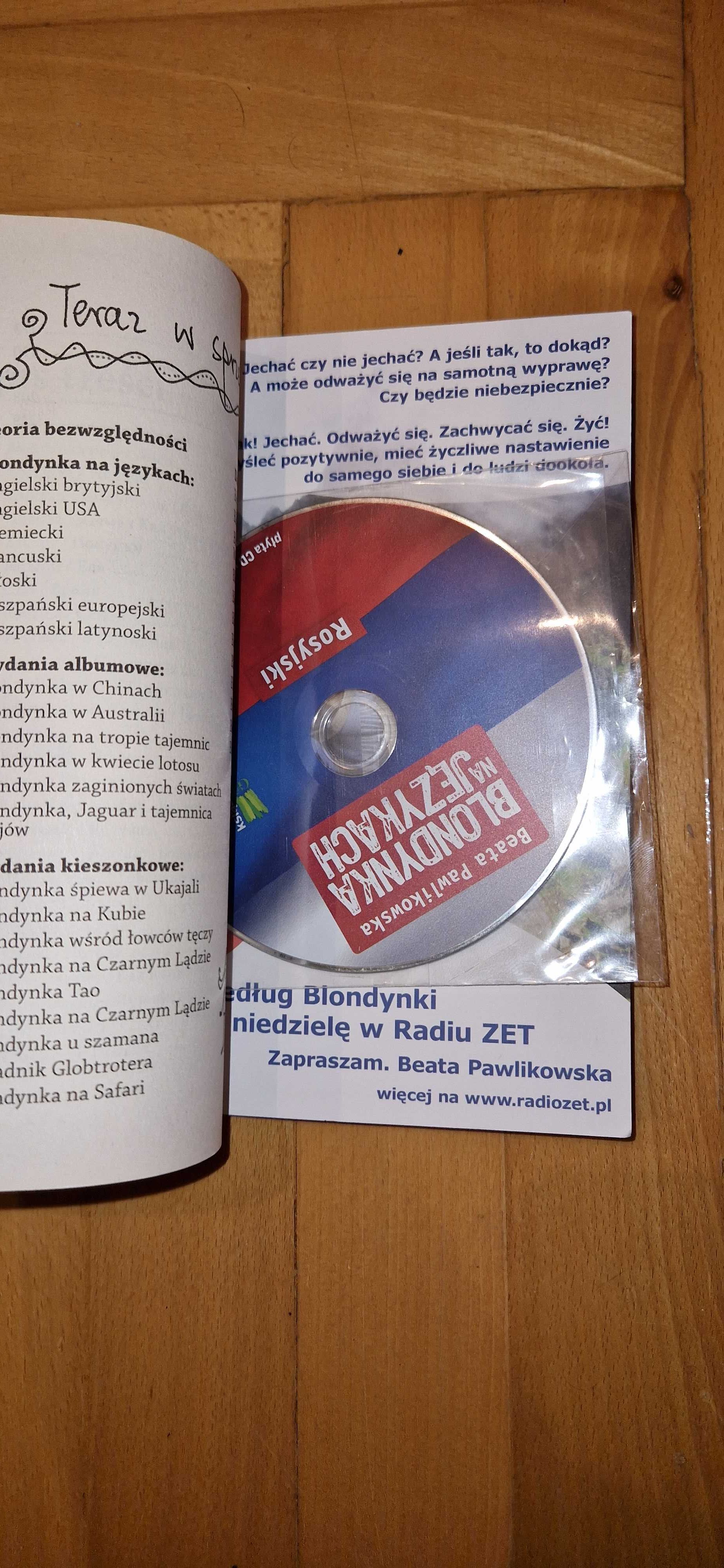 Blondynka na językach Rosyjski Beata Pawlikowska + CD