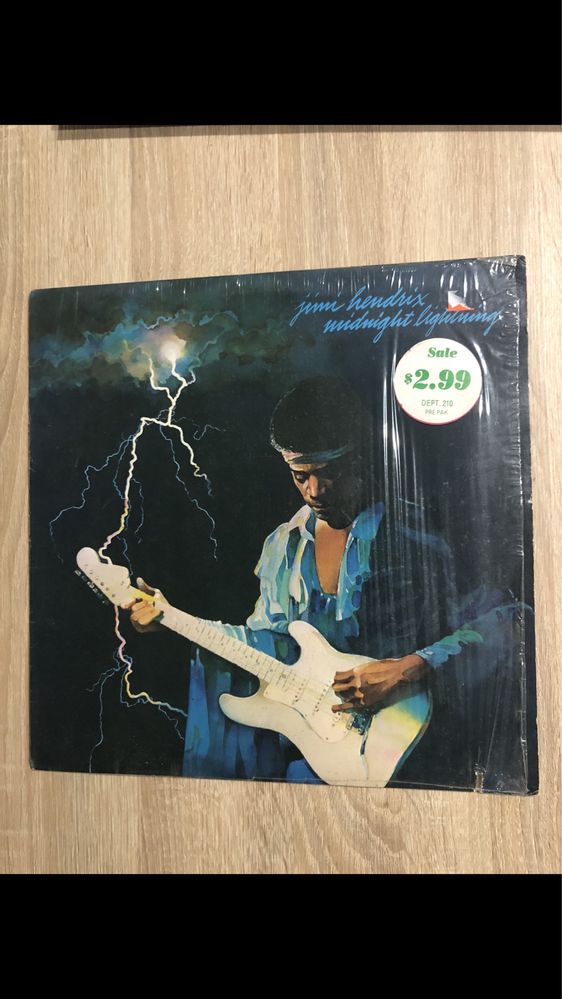 Jimi Hendrix Midnight Lightning USA 1975 EX-