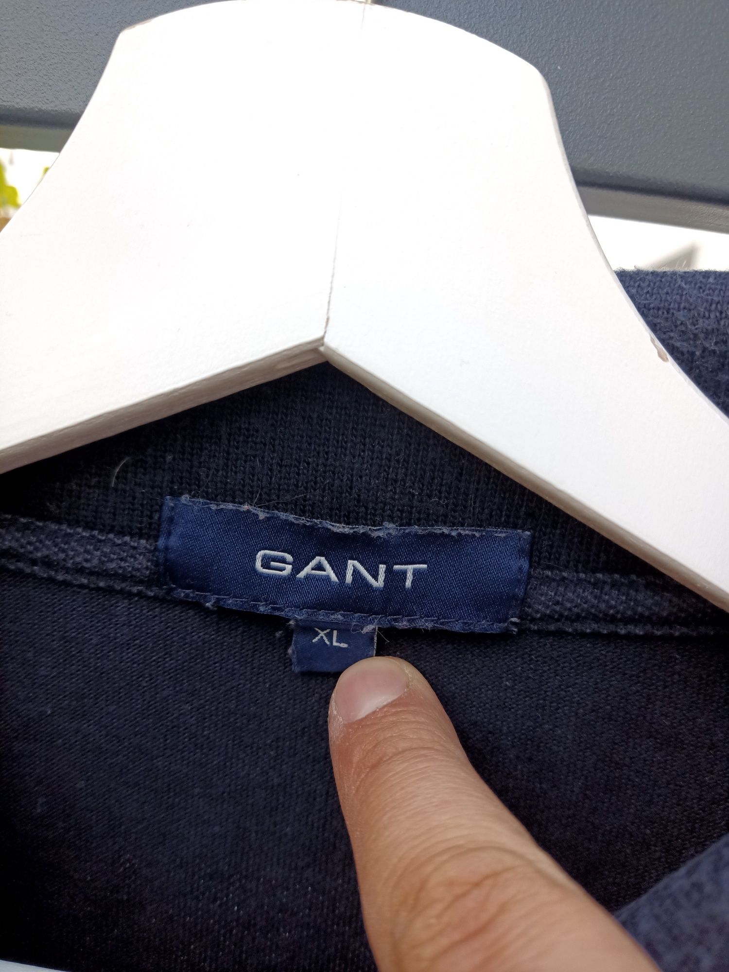Gant koszulka polo z długim rękawem męska