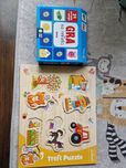 Trefl puzzle, Zielona Sowa gra memory kolory