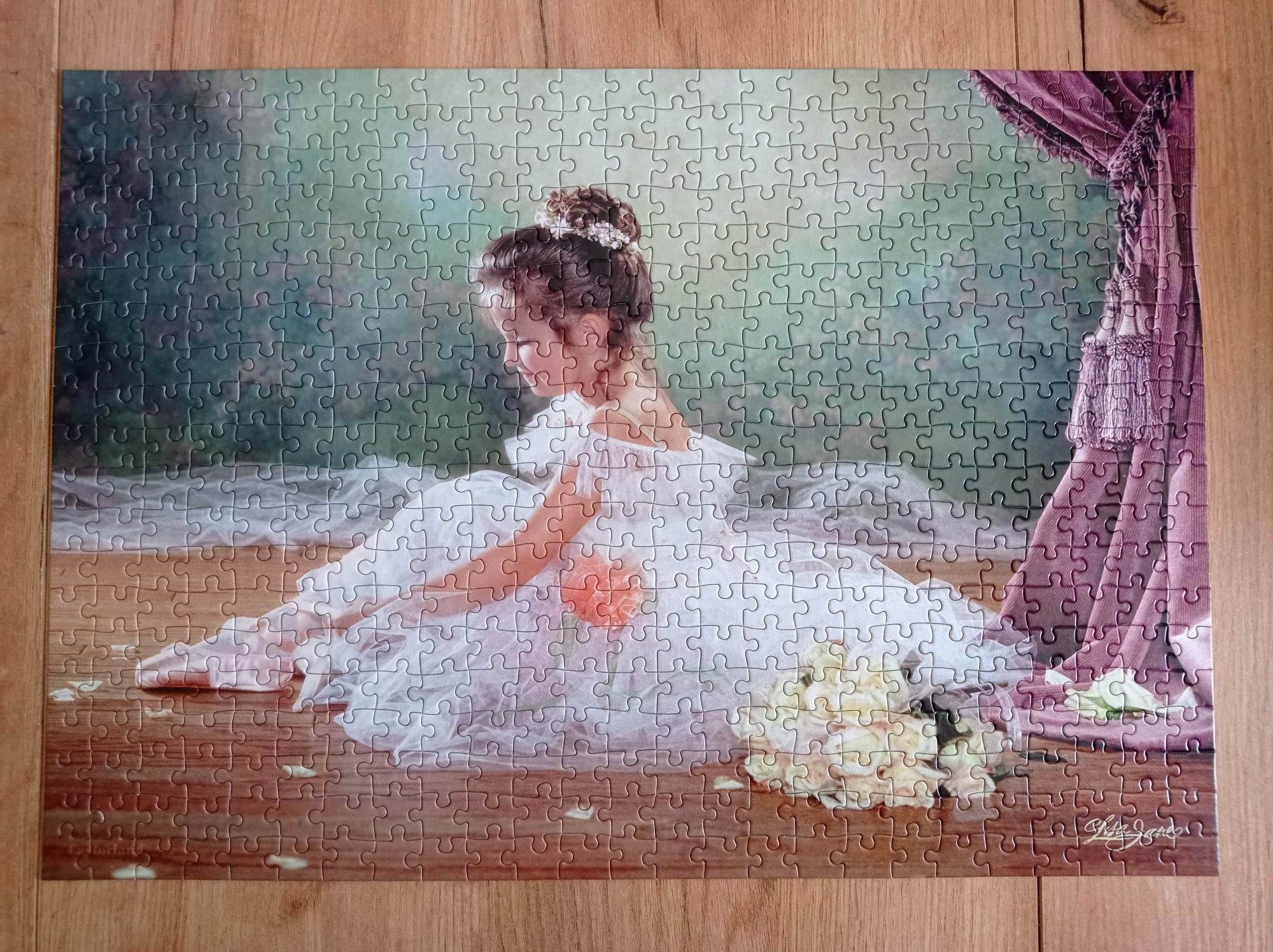 Puzzle Castorland 500, młoda balerina, kompletne