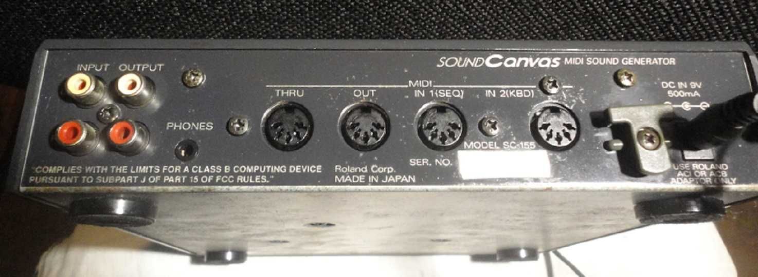 Roland sound canvas SC-155