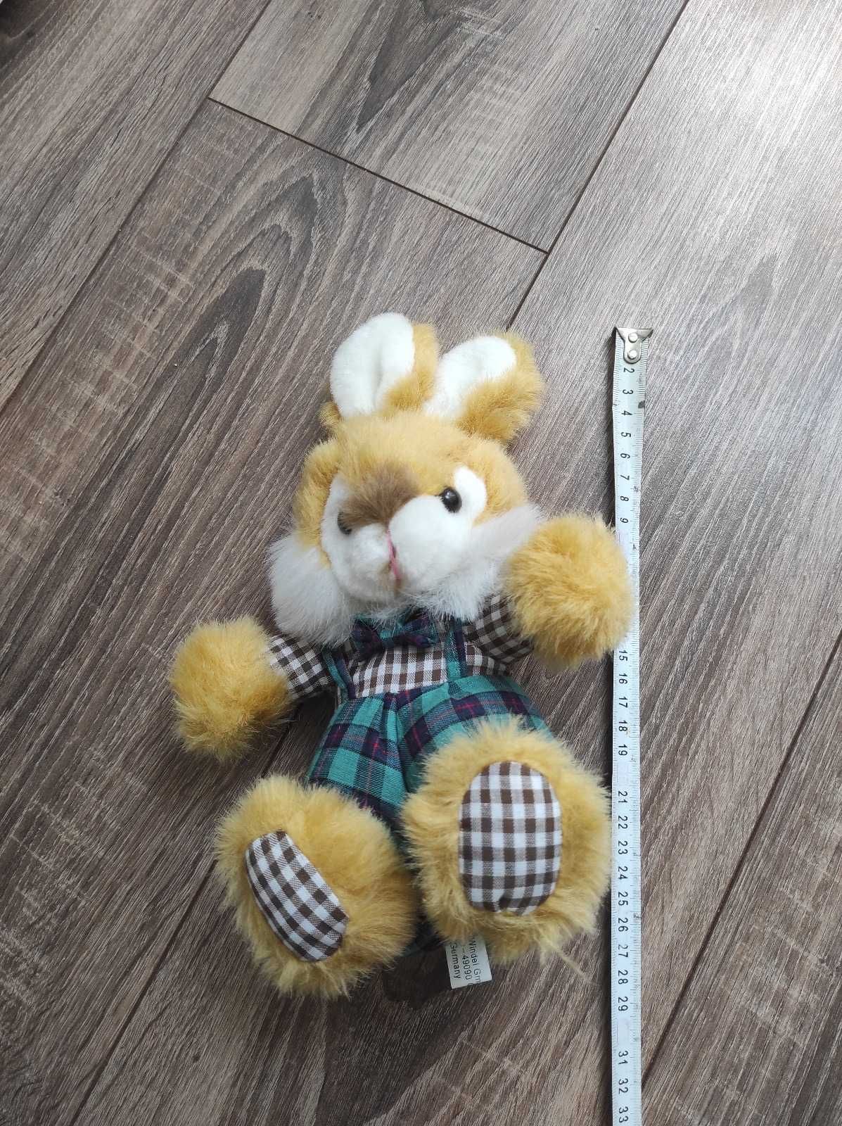 Pluszowy królik Windel GMBH & CO vintage pluszak maskotka króliczek