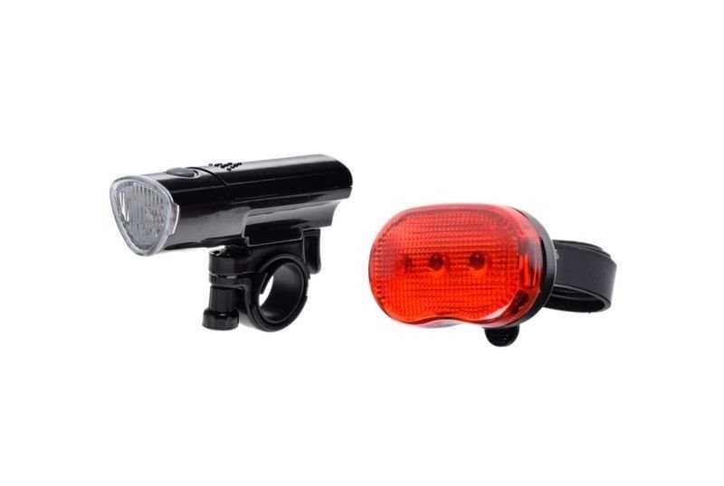 LAMPA Rowerowa Przód Tył Led kpl. 2 szt.