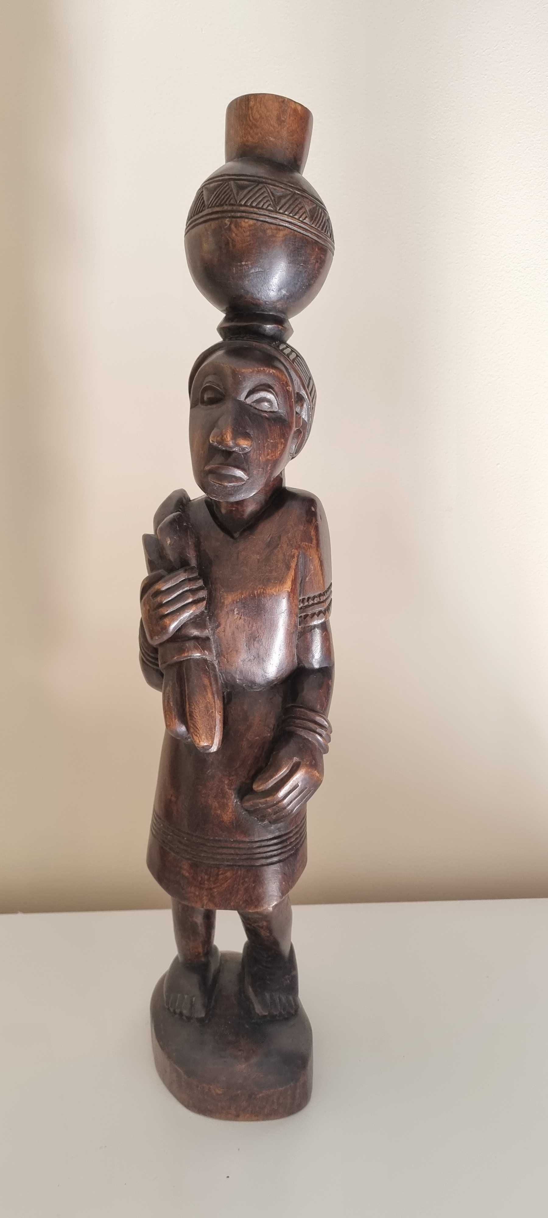 Estatuetas, Peça de Arte Africana Original