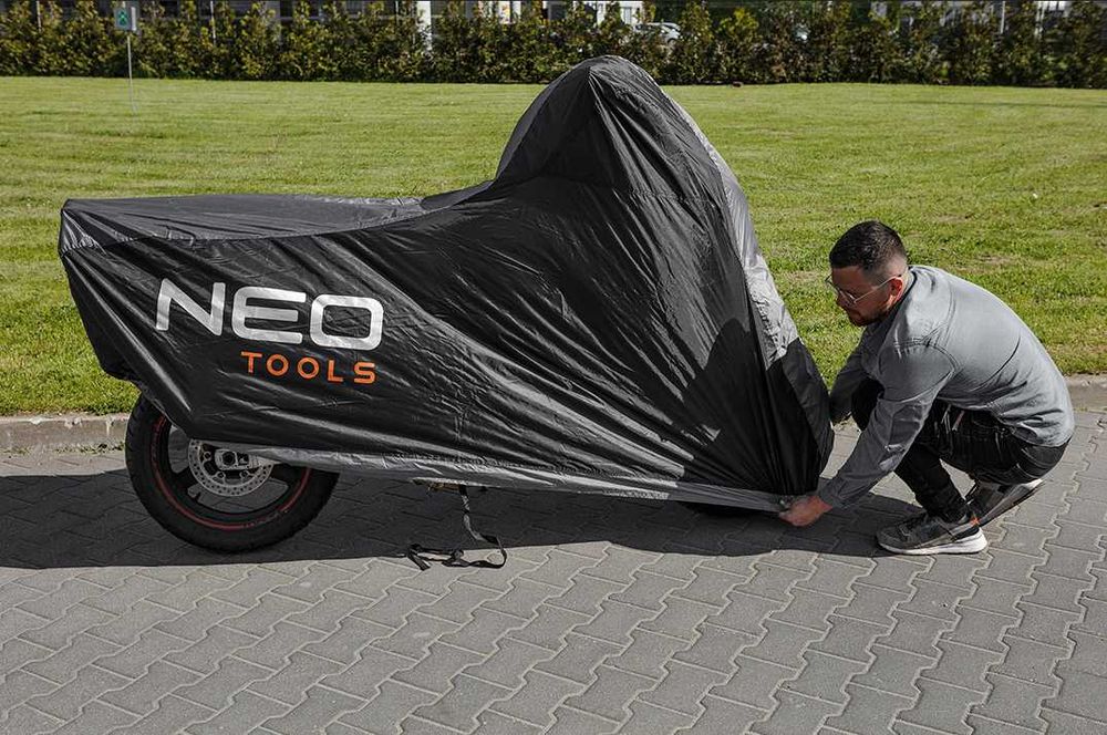 NOWY Pokrowiec Na Motocykl Skuter Przeciwdeszczowy Odporny na UV NEO