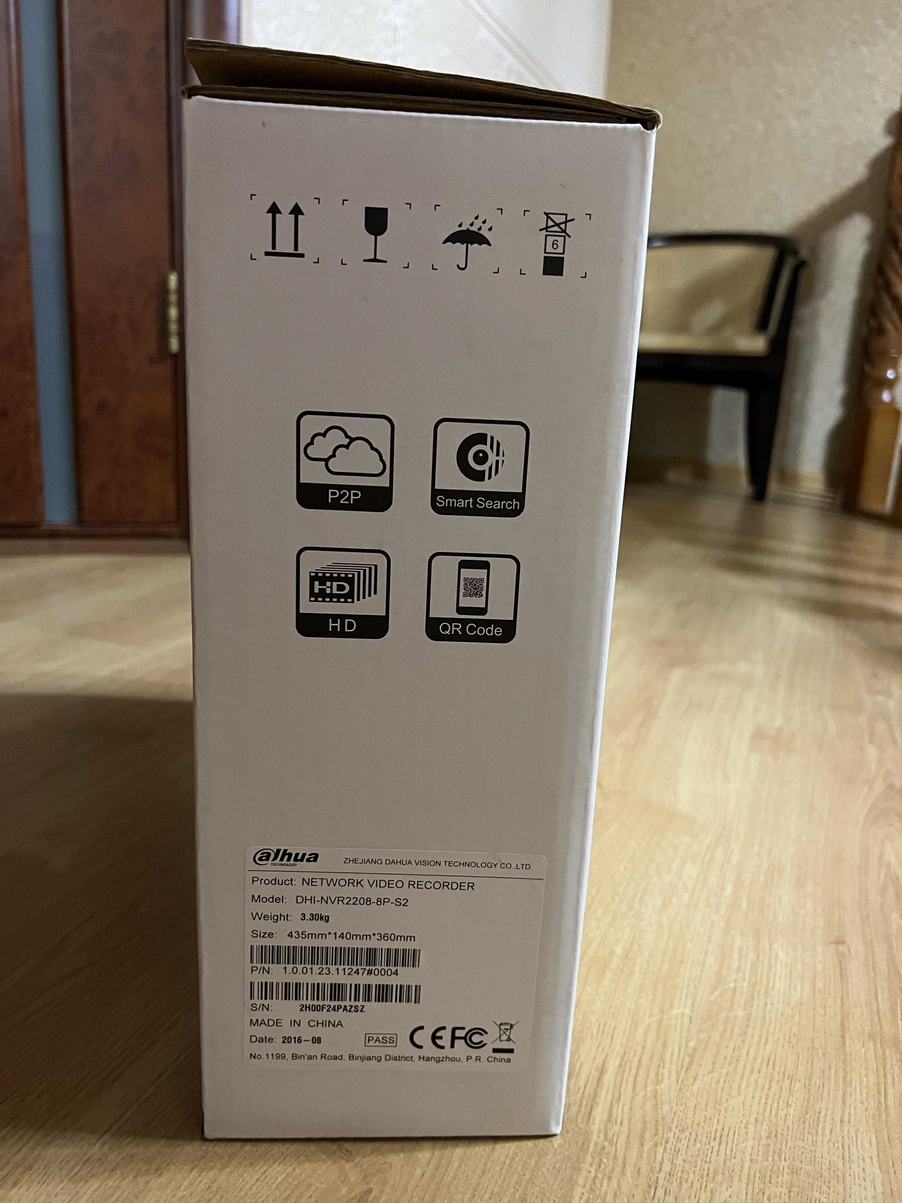 Мережевий PoE IP відеореєстратор Dahua DH-NVR2208-8P-S2