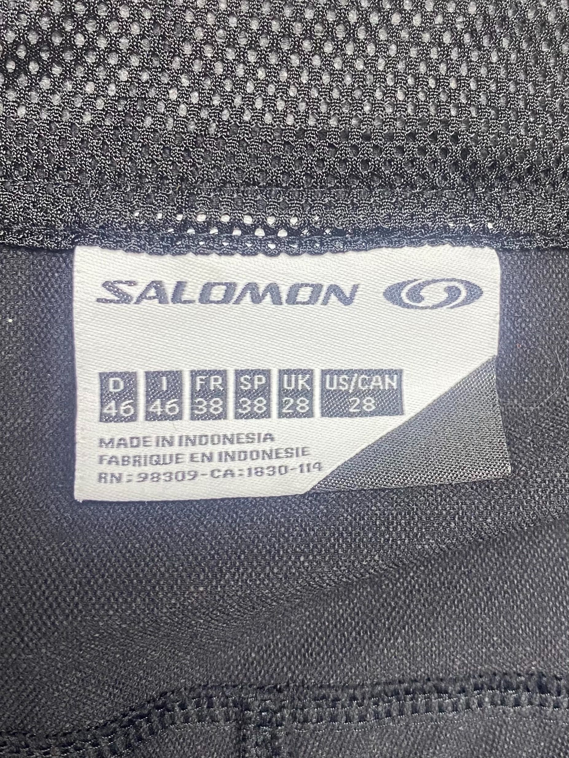 Salomon actilite шорты M размер шорты плащовка чёрные оригинал женские