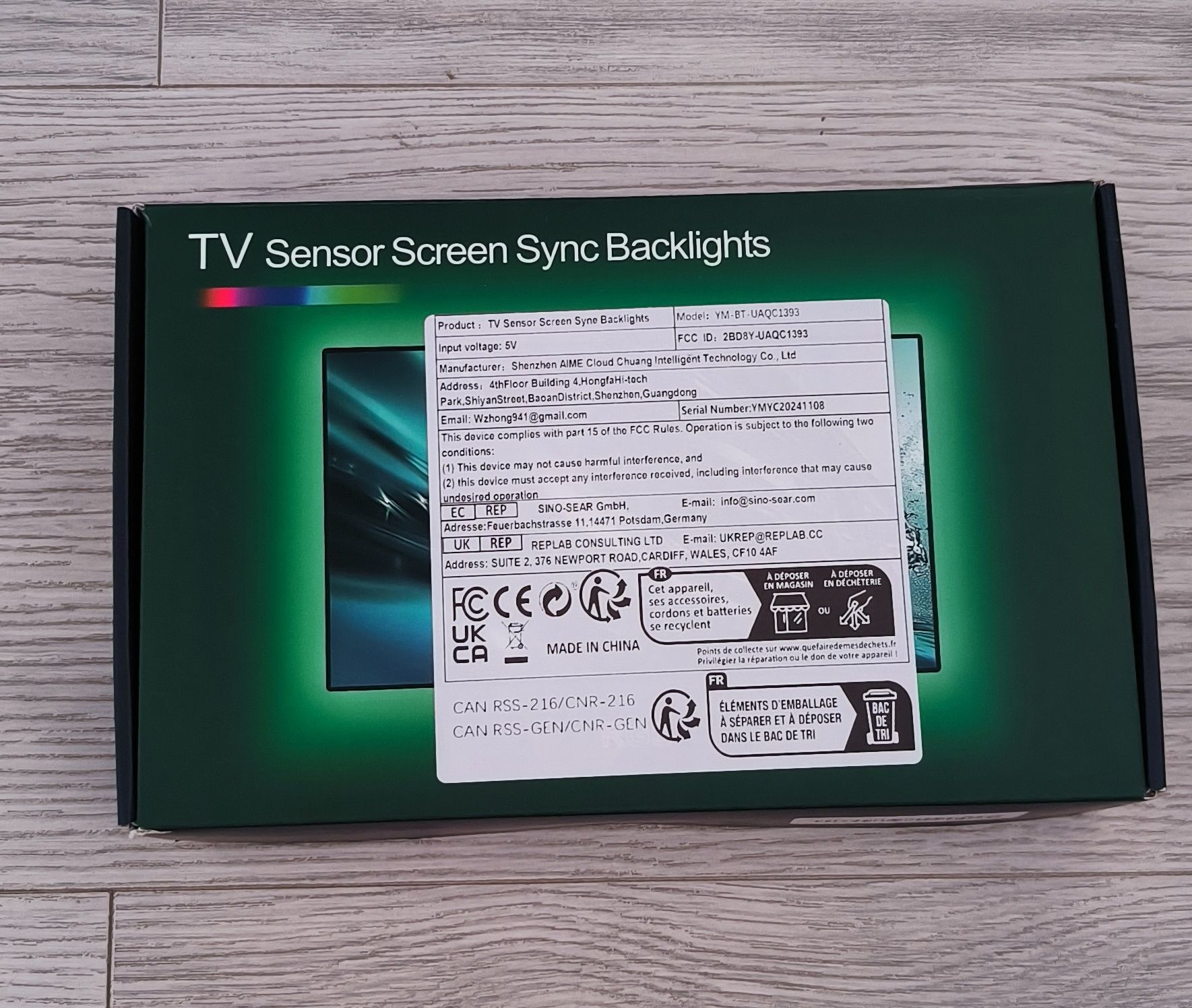 Лед підсвітку для телевізора TV Sensor Screen Sync Backlights