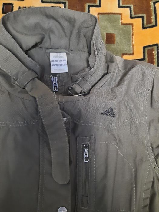 Плащ ветровка тренч adidas  фирменный