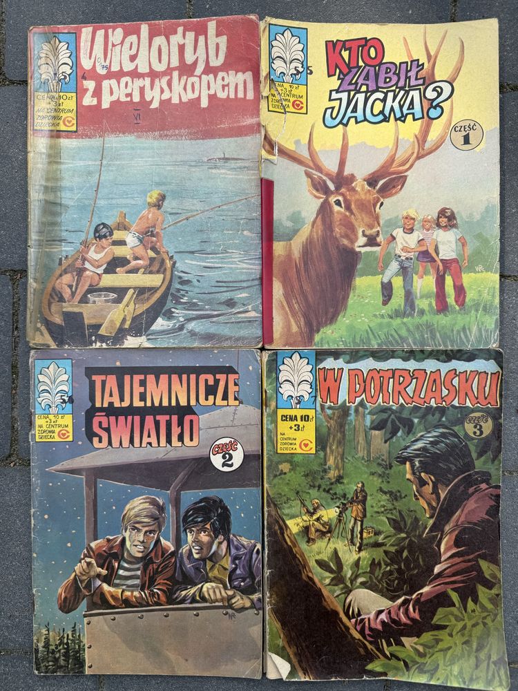 Tytus Romek Kloss Szarlota Paweł Aquariusa Dziesięciu i inne komiksy.