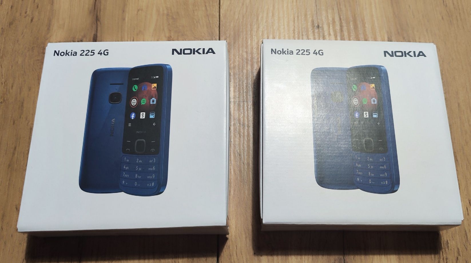 Nokia 225 4G Dwie sztuki NOWE (nie rozpakowane)
