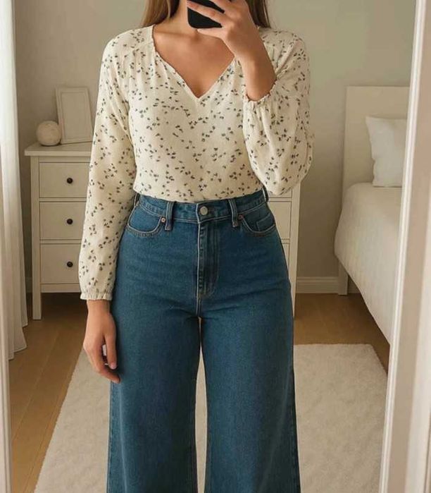 Bluzeczka w stylu boho hit zara