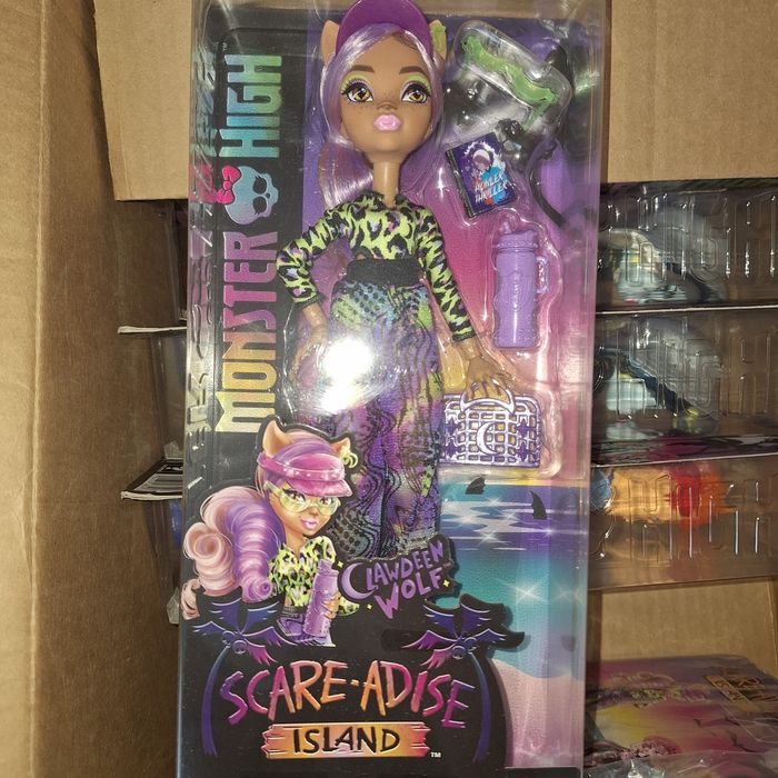 Монстер хай остров страха   клодин вульф