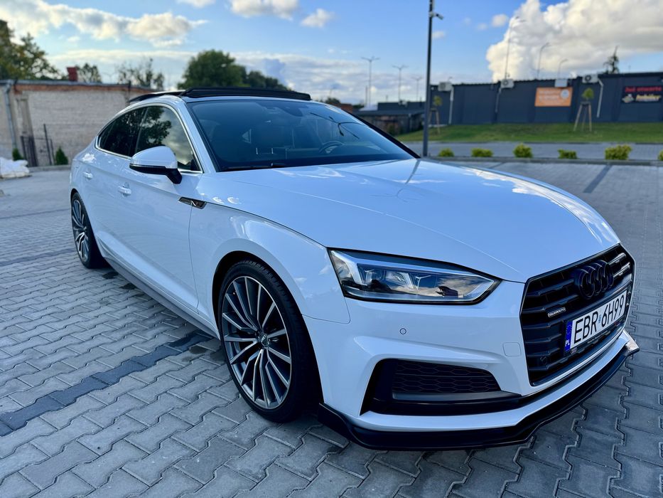 Audi A5 Sportback 2.0T QUATTRO SLine Bang&Olufsen LED ALU 19
