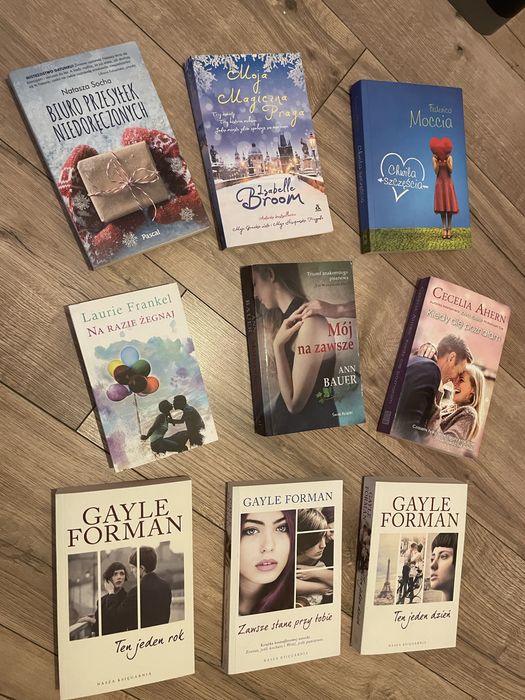 Książki- Gayle Forman i inne
