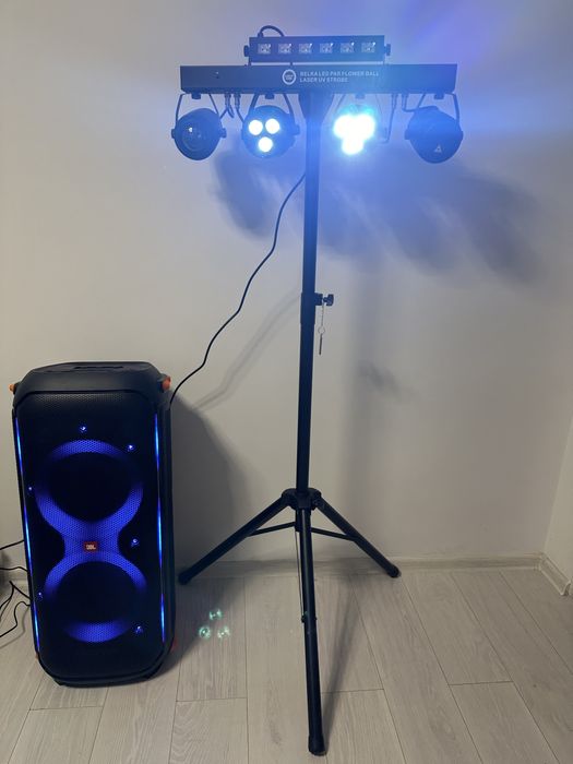 Wynajem nagłośnienia JBL, LED/LASER, dym. Idealne na 18, urodziny.