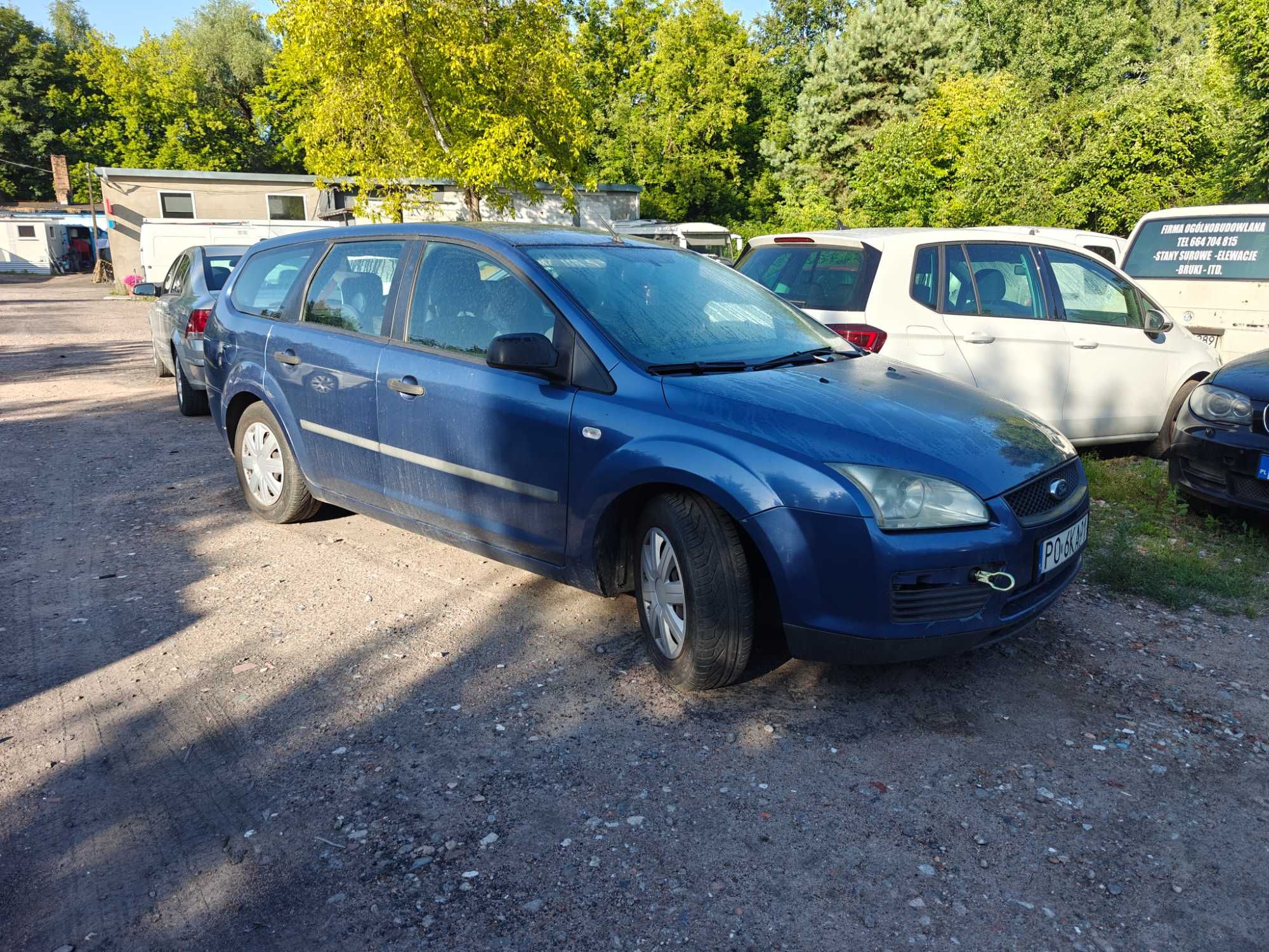 Ford Focus MK2 Kombi 2005 1.6 Benzyna + LPG - uszkodzony