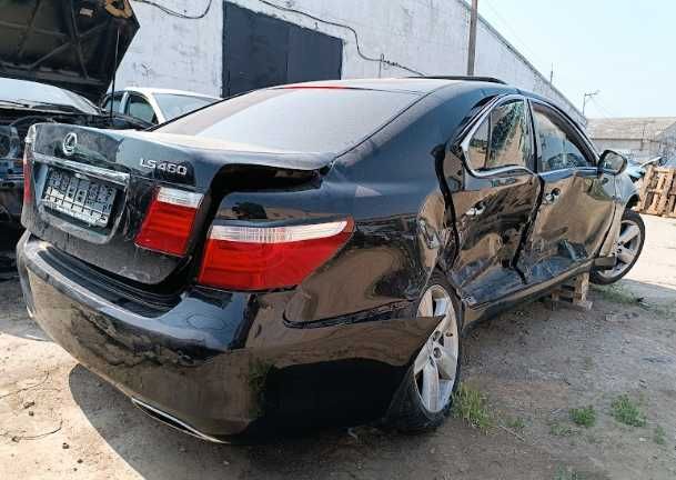 Кузов Lexus LS460 2007 черный. Разборка Lexus LS