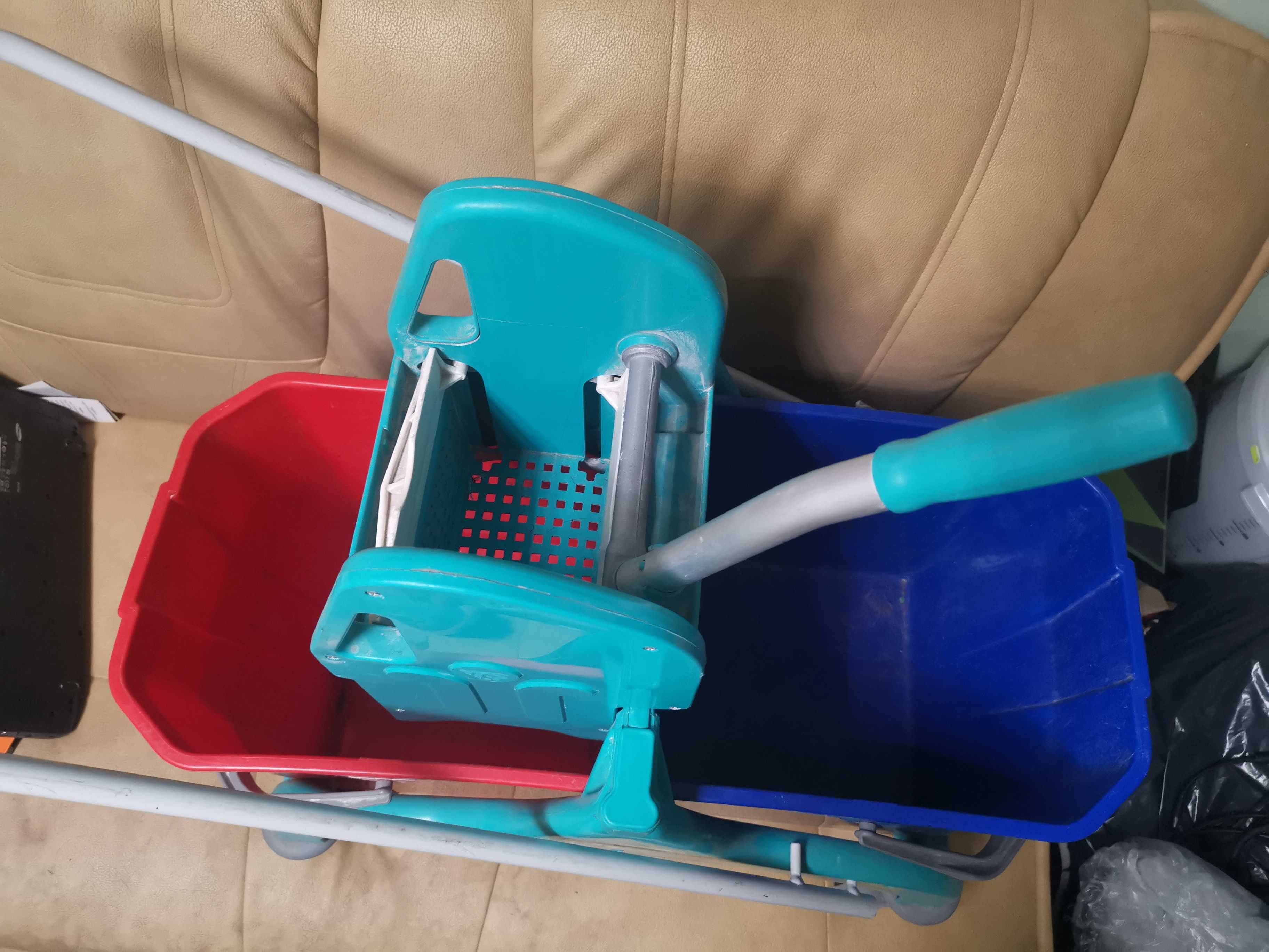 Profesjonalny wózek do sprzątania TTS, do mycia przemysłowego