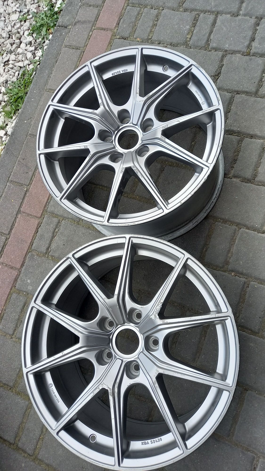 Felgi Porsche 19" 10.5J ET 62 5x130 2 sztuki