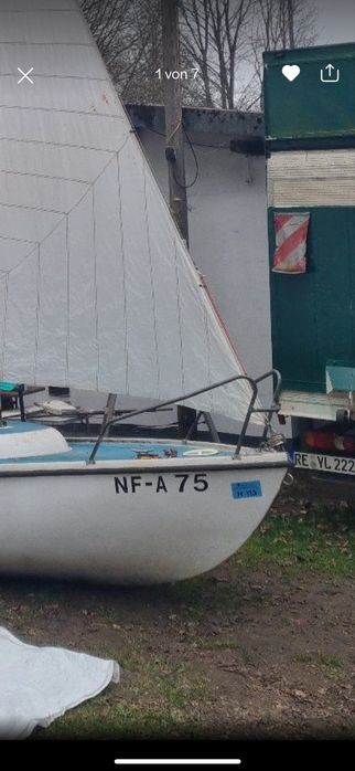 Żaglówka conger przyczepa silnik Yamaha