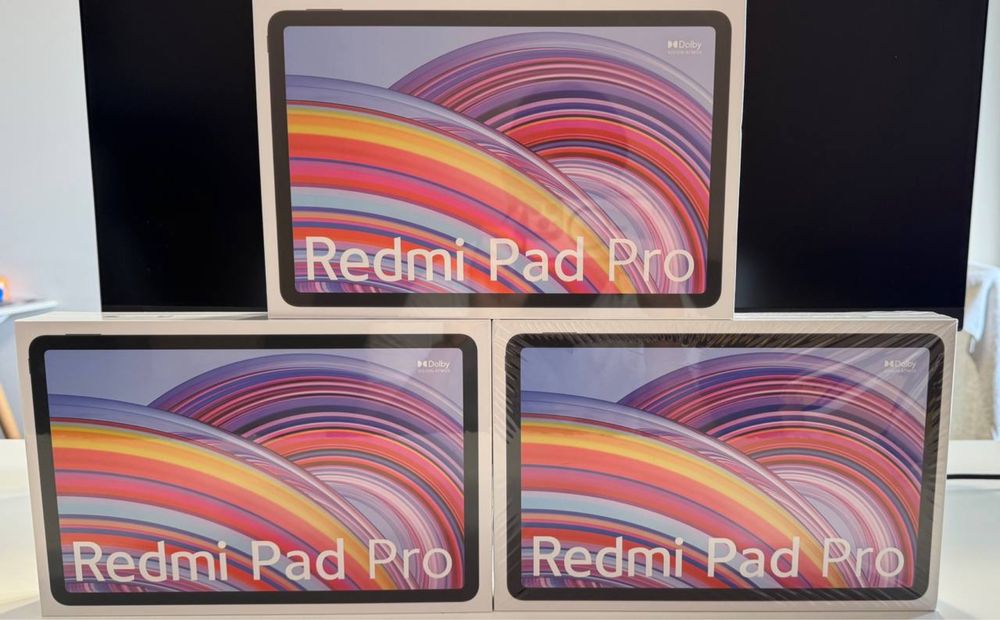 Nowy Tablet 12.1" 8/256 GB + PREZENTY. XIAOMI Redmi Pad Pro