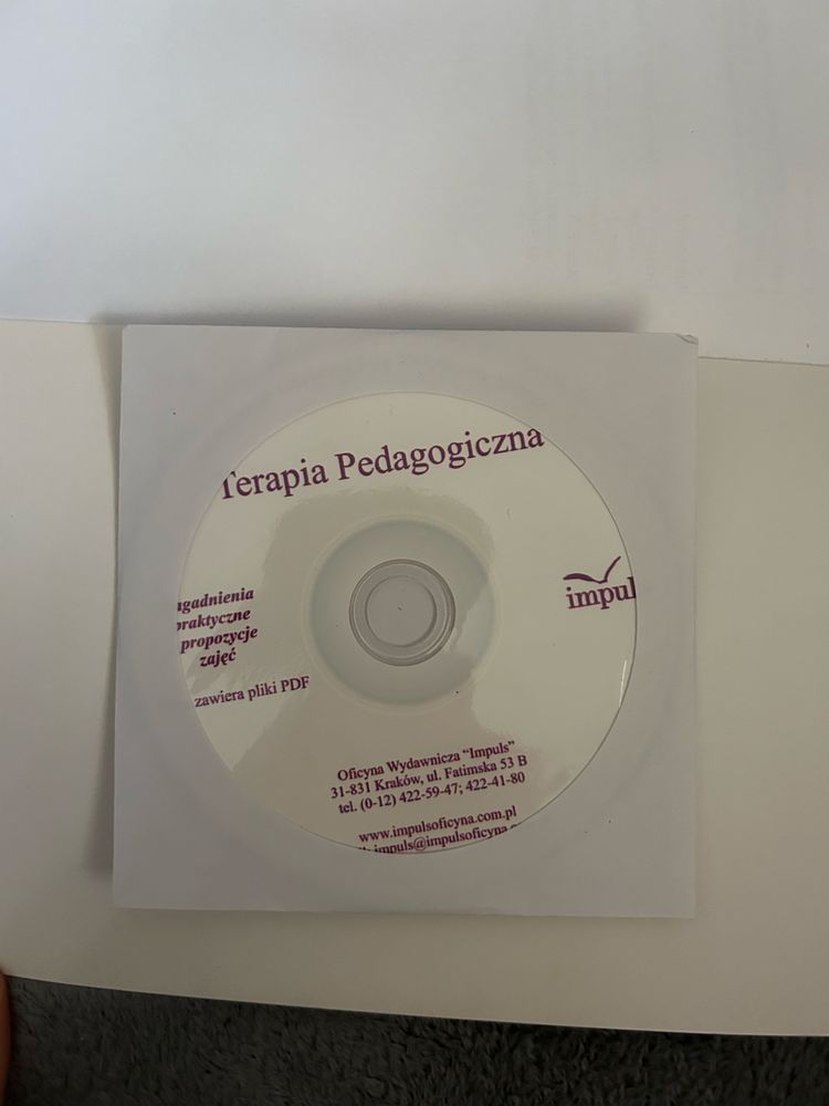 Książka " Terapia pedagogiczna"