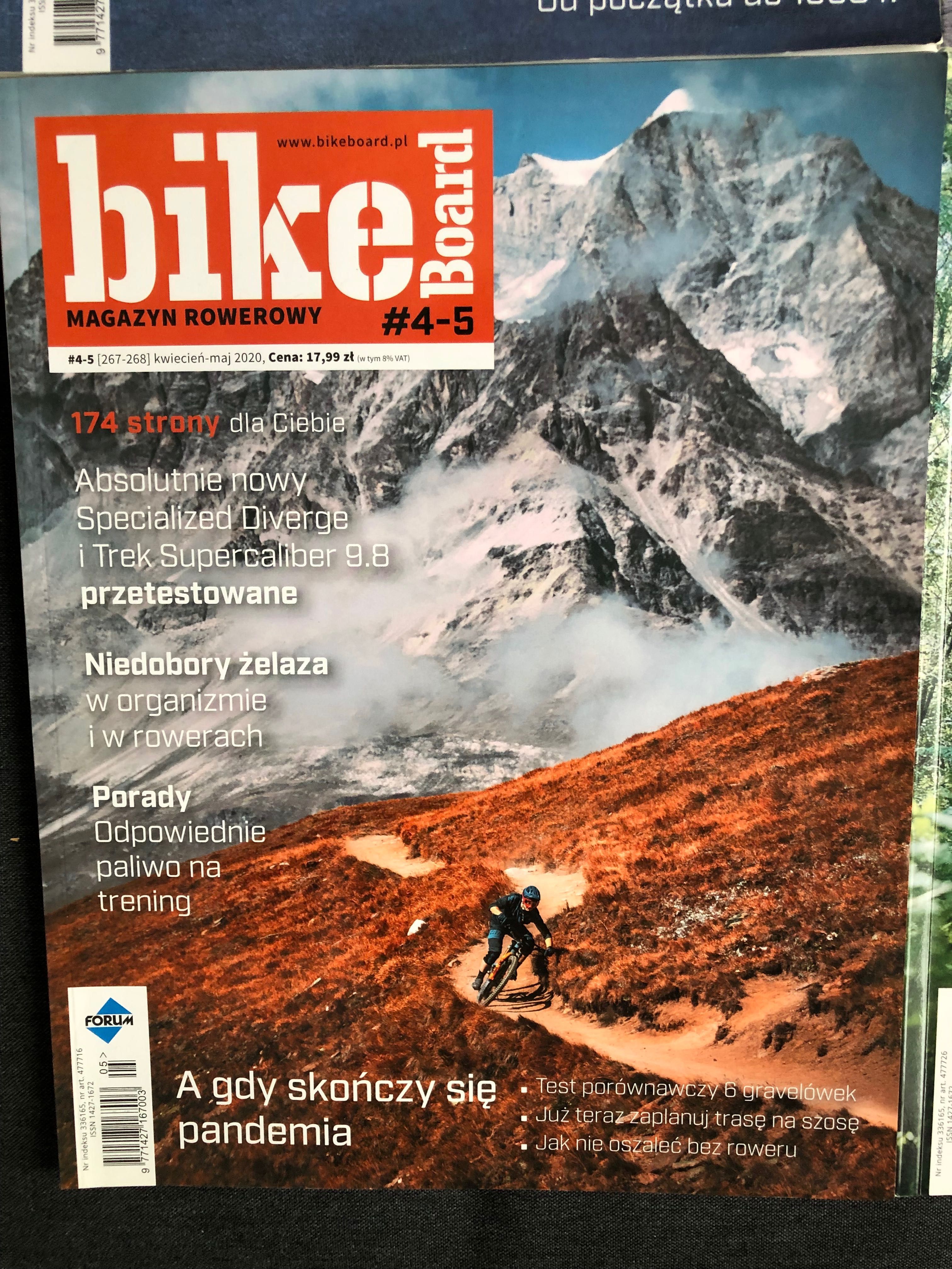 Czasopisma Bike, Rowery elektryczne, bikeBoard magazyn rowerowy  MTB