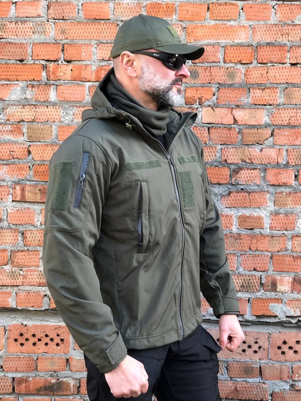 Тактична куртка Soft Shell  олива