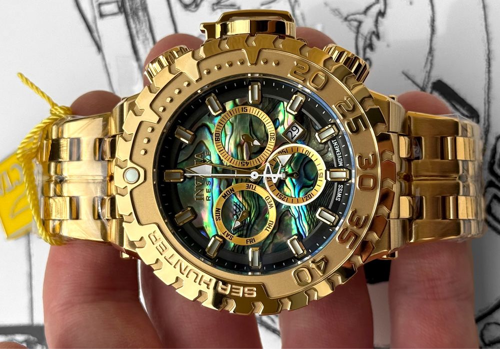 Invicta 39327 Reserve Sea Hunter Master of the Oceans 57 mm. Swiss.