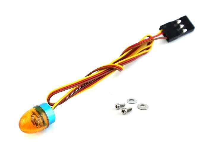 Kogut RC obrotowy do modeli Oświetlenie LED Różne tryby świecenia Nowy