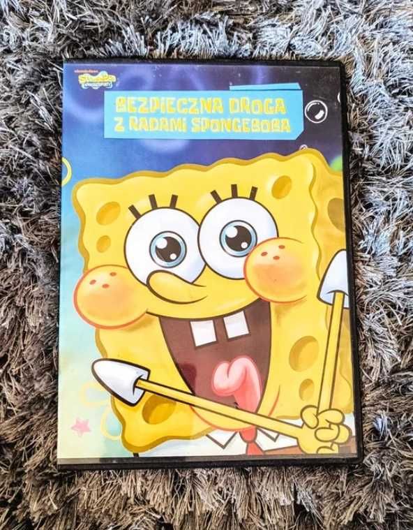 Dvd Bezpieczna droga z radami Spangeboba stan bardzo dobry
