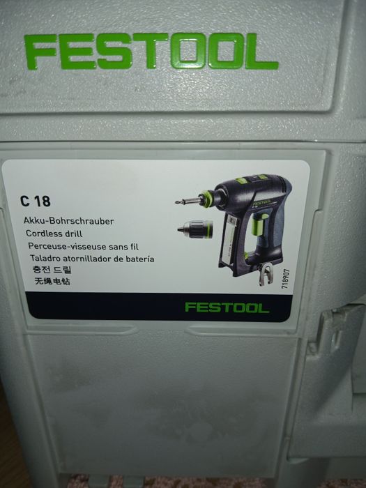 Akumulatorowa wiertarko wkrętarka C18  HPC 4,0 I-Plus