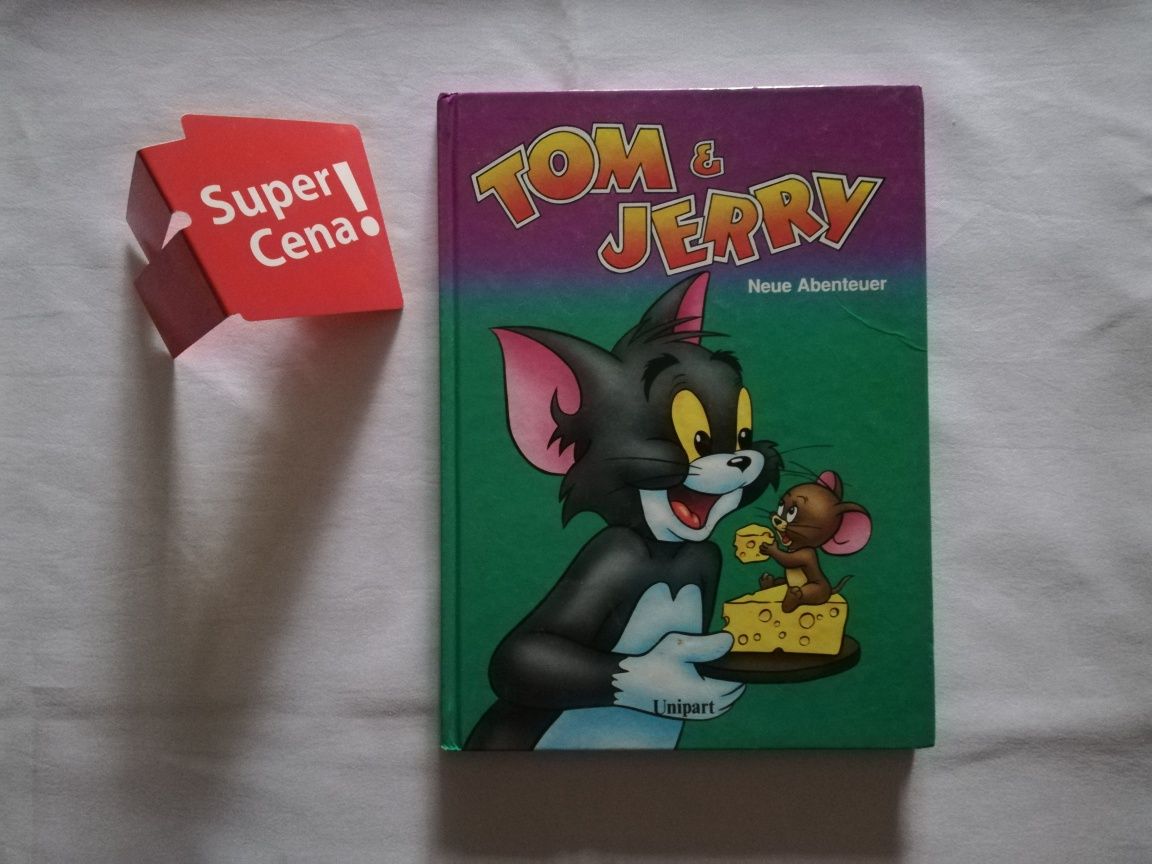 książka bajka "Tom	& Jerry neue abenteur" niemieckojęzyczna