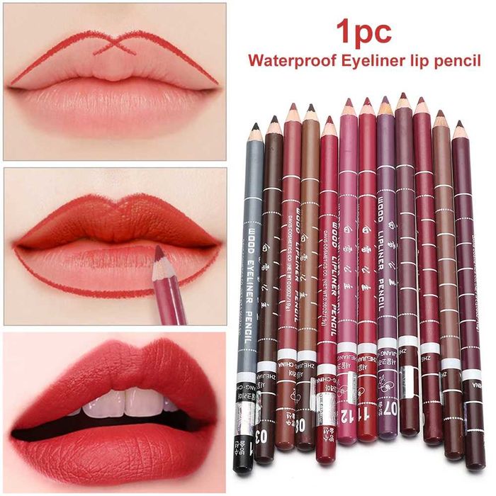 Wood Lipliner Kredka 1 x  Konturówka 20 Ciemny róż