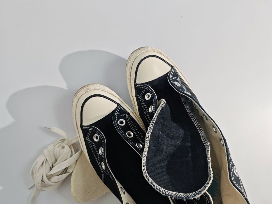 Конверс converse chuck 70 черные высокие оригинал 43 БУ-состояние 4.5/