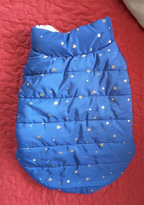 Casaco alcochoado para cão pequeno - tam 30 cm - Novo