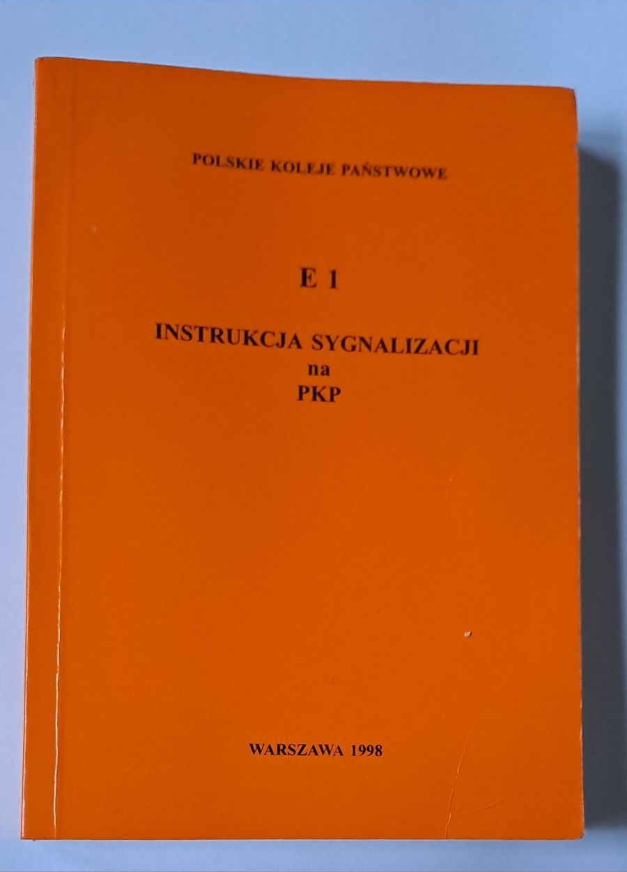 Instrukcja sygnalizacji na PKP E1 1998
