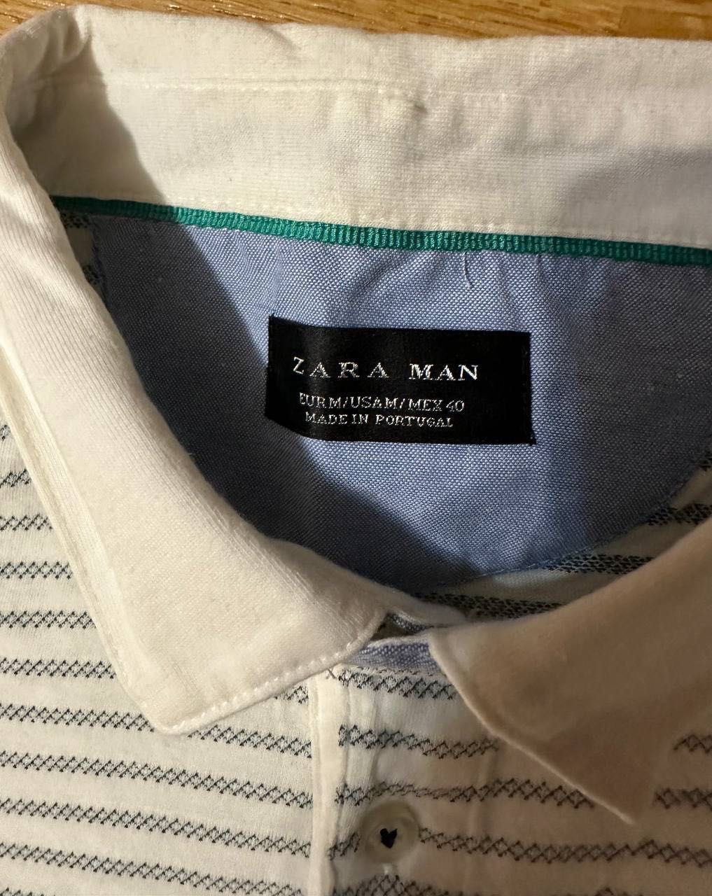 Поло в полоску Zara man розмір М,15-17 років